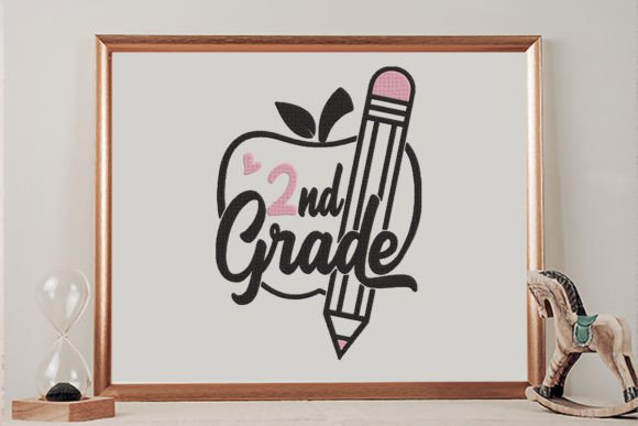 2nd Grade Apple Pencil Embroidery Review