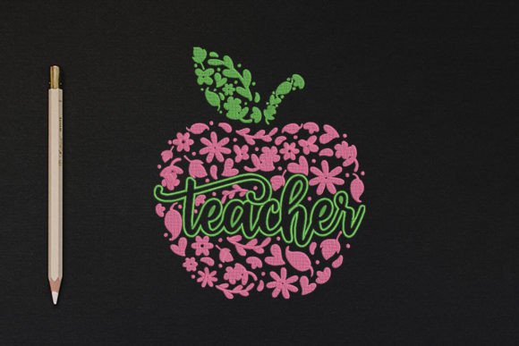 Apple Made of Flowers Embroidery Review