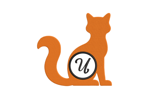 Cat Letter U Embroidery Design Review