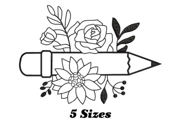 Floral Pencil Embroidery Review
