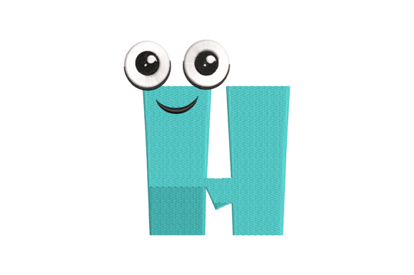 Funny Letter H Embroidery Design Review