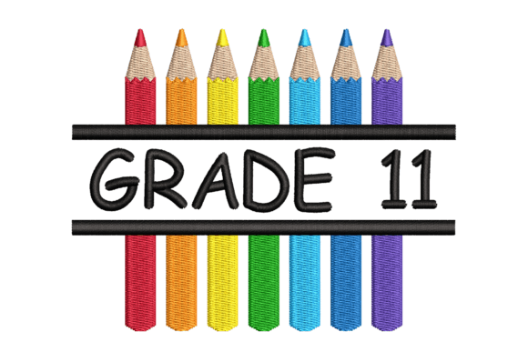 Grade 11 Split Colored Pencils Design Review