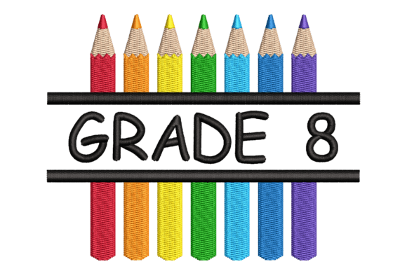 Grade 8 Split Colored Pencils Embroidery Review