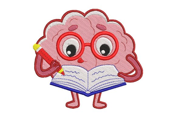 Human Brain Read Book Embroidery Review