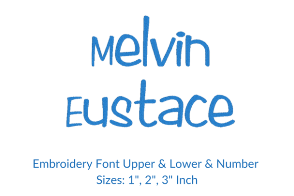 Melvin Eustace Font Review for Embroidery Sellers