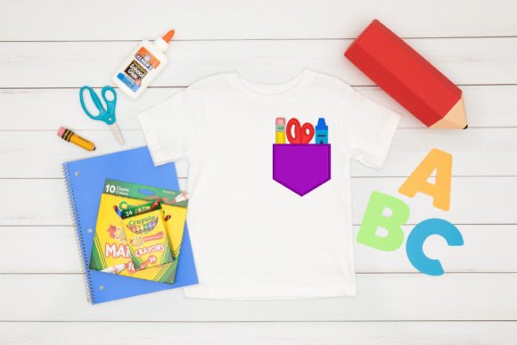 School Supplies in Pocket Applique Review