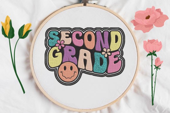 Second Grade, Back to School Embroidery Review