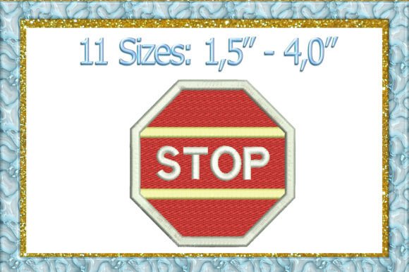 Stop Sign Embroidery Design Review
