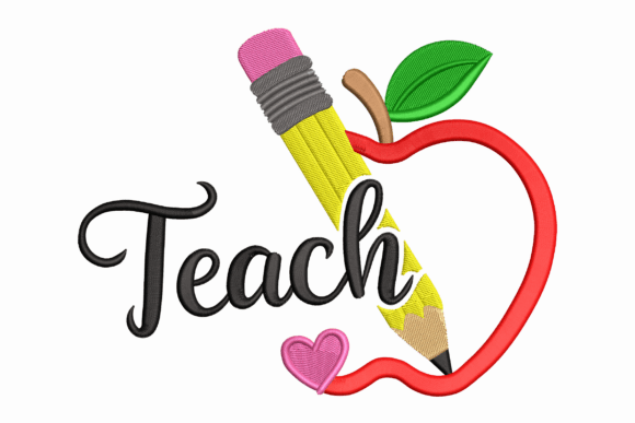 Teacher Pencil Apple Patch Review
