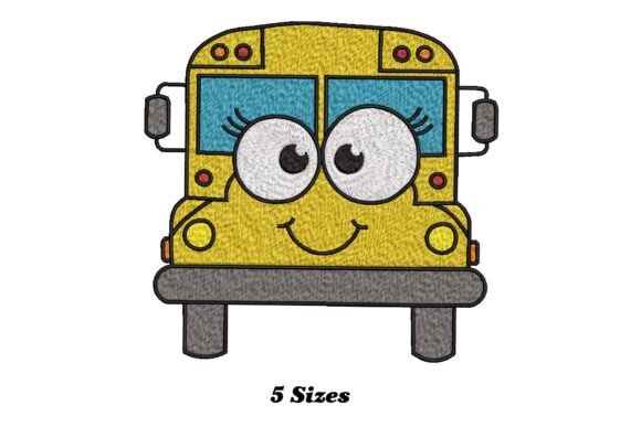 Yellow School Bus Embroidery Review